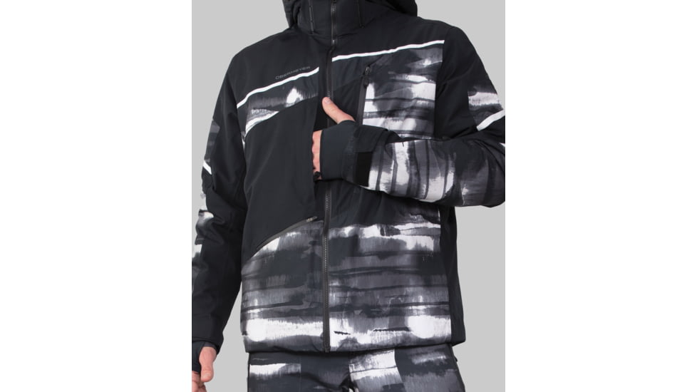Obermeyer Kodiak Jacket - Mens, 2XL, Black Out, 21116-22104-2XL