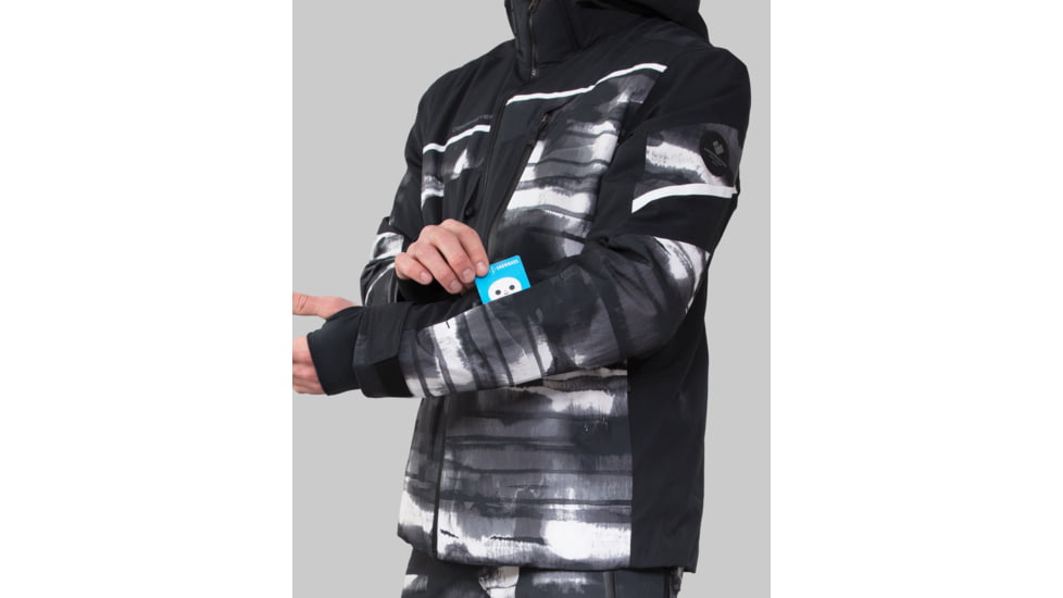 Obermeyer Kodiak Jacket - Mens, 2XL, Black Out, 21116-22104-2XL