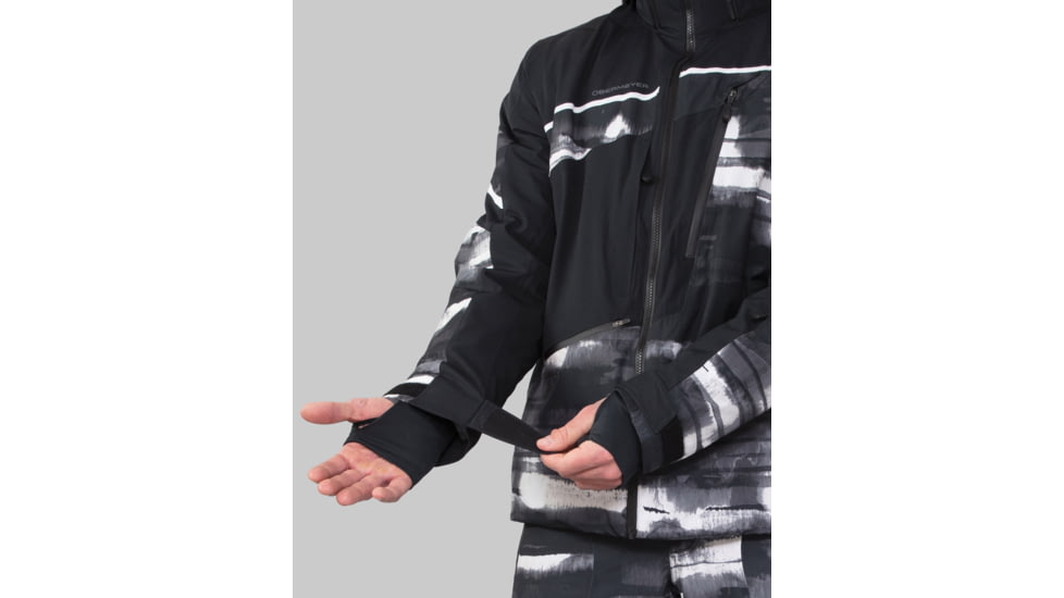 Obermeyer Kodiak Jacket - Mens, 2XL, Black Out, 21116-22104-2XL
