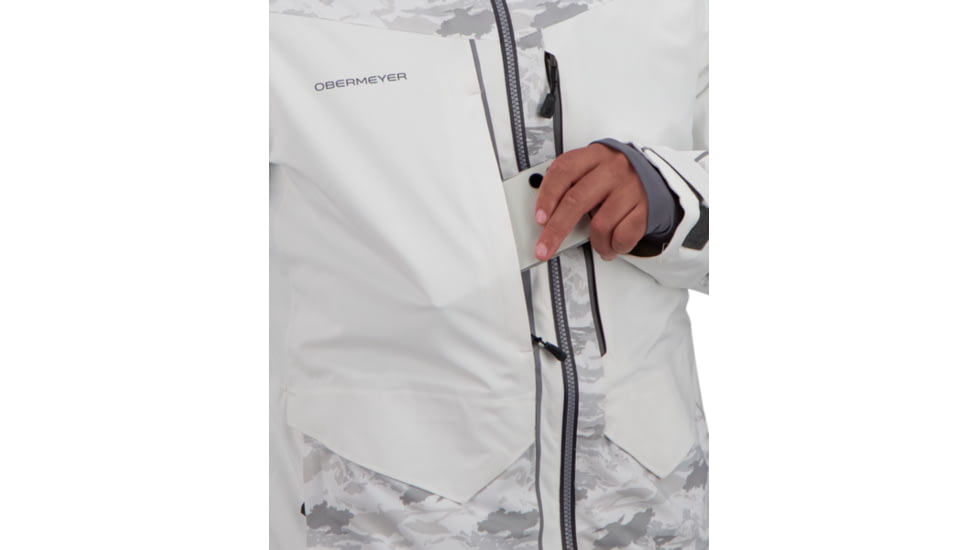 Obermeyer Kodiak Jacket - Mens, Snow Squall, 2XL, 21102-21104-2XL