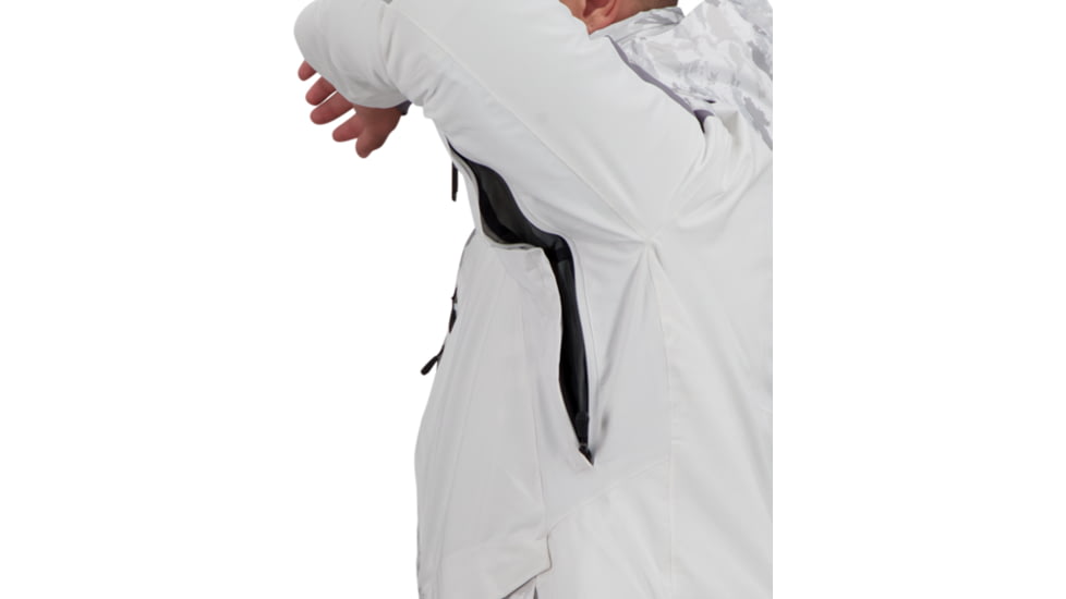 Obermeyer Kodiak Jacket - Mens, Snow Squall, 2XL, 21102-21104-2XL