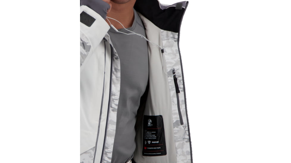 Obermeyer Kodiak Jacket - Mens, Snow Squall, 2XL, 21102-21104-2XL