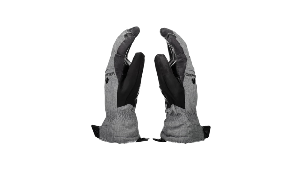 Obermeyer Lava Glove, Knight Black, Medium, 78025-19008-M