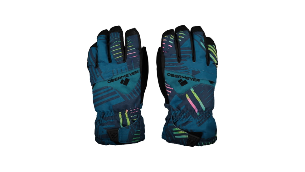 Obermeyer Lava Glove, Radio Waves, Extra Large, 78025-21170-XL