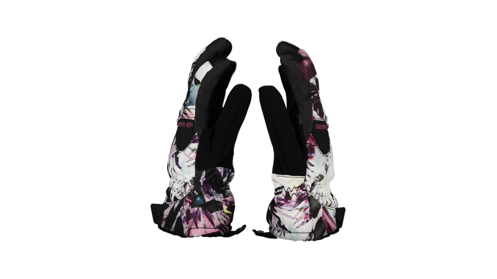 Obermeyer Lava Glove, Sugar&amp;Spikes, Large, 78025-21176-L