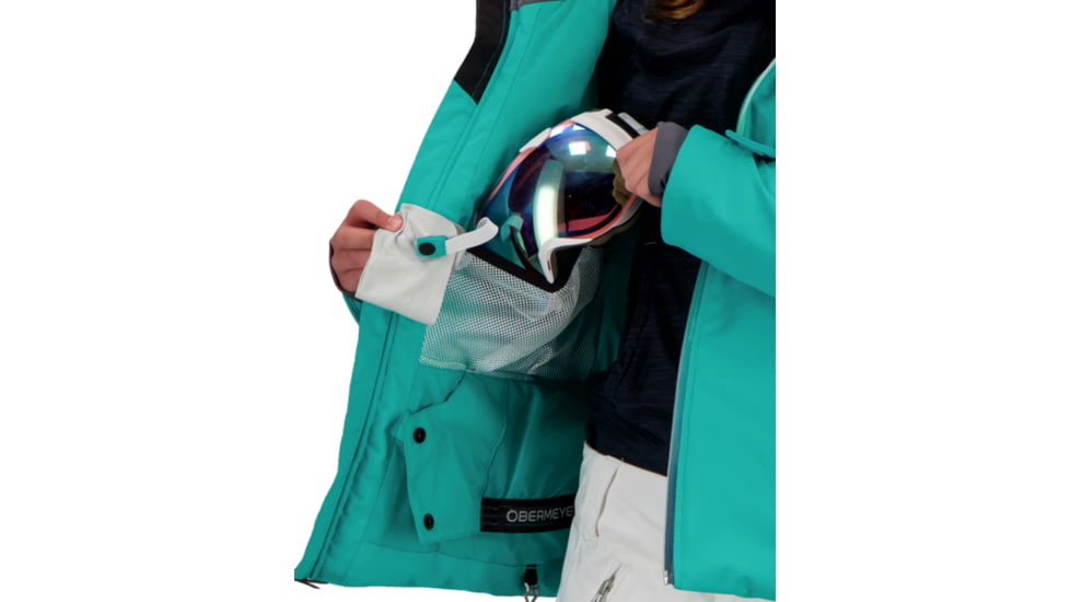 Obermeyer Leia Jacket - Girls, Off Tropic, Medium, 31075-20063-M