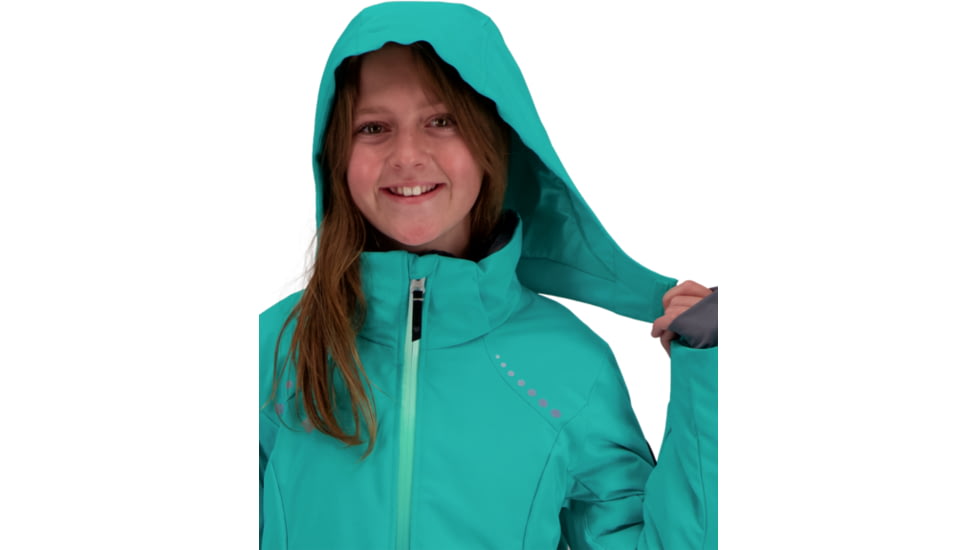 Obermeyer Leia Jacket - Girls, Off Tropic, Medium, 31075-20063-M