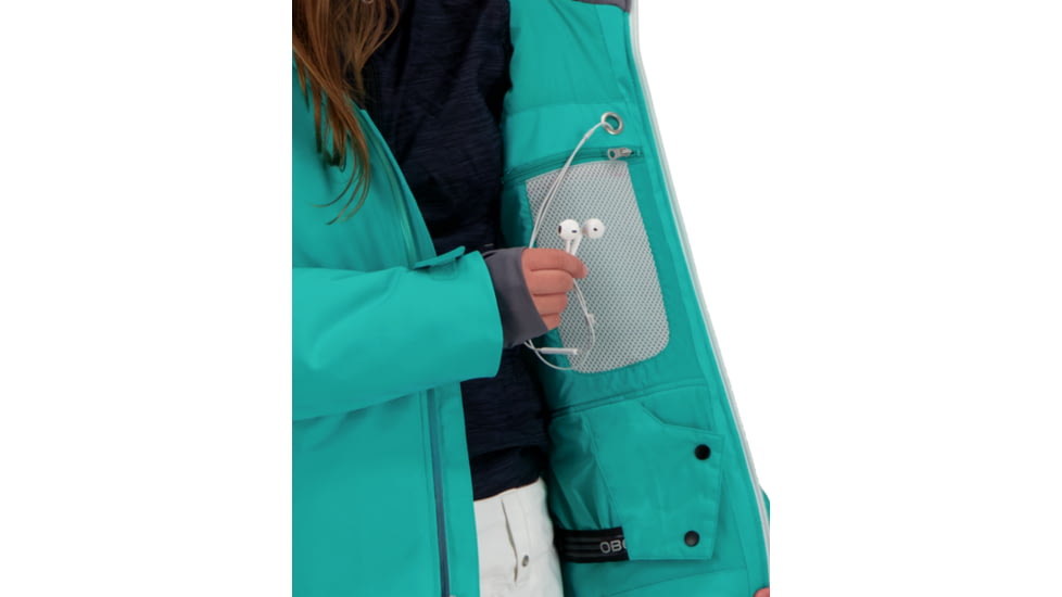 Obermeyer Leia Jacket - Girls, Off Tropic, Medium, 31075-20063-M