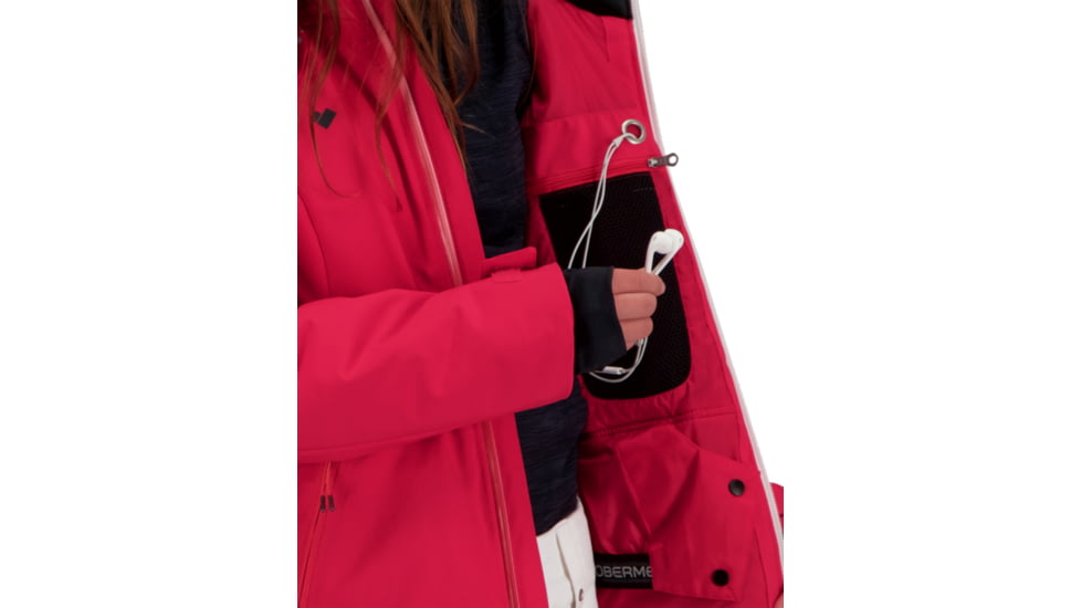 Obermeyer Leia Jacket - Girls, V.I.Pink, Large, 31075-21056-L