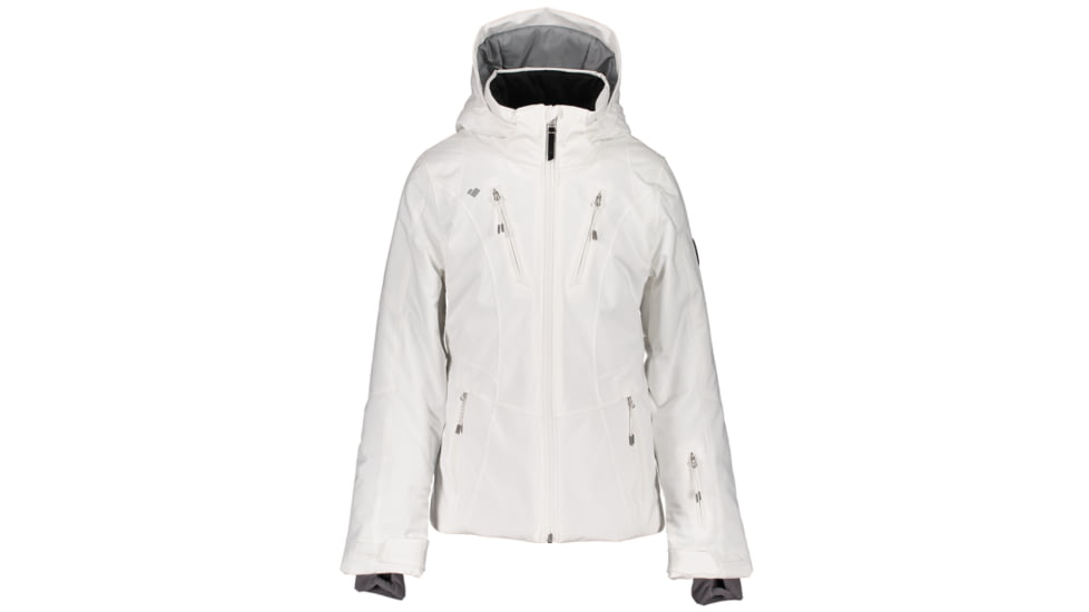 Obermeyer Leia Jacket - Girls, White, Extra Large, 31075-16010-XL