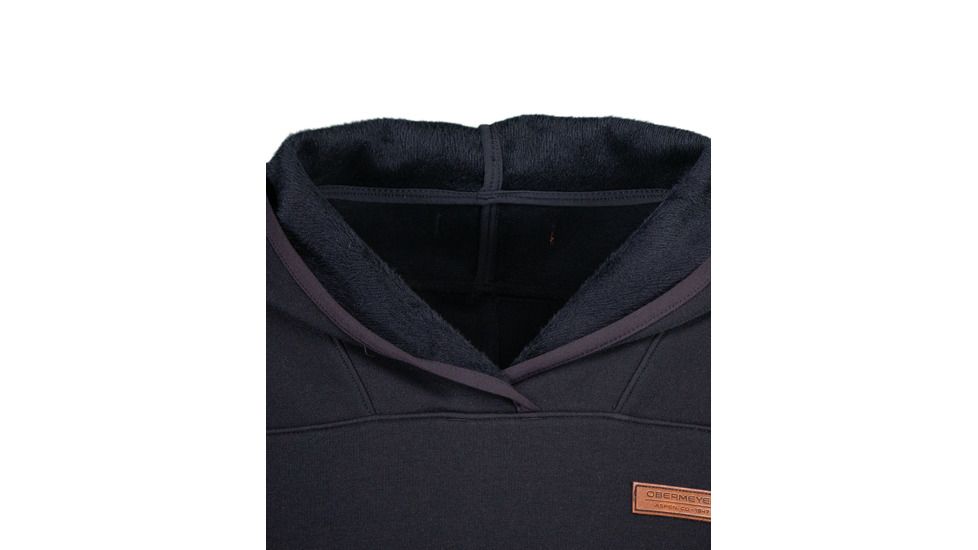 Obermeyer Lila Fleece Pullover - Womens, Black, Extra Small, 17038-BLACK-XS