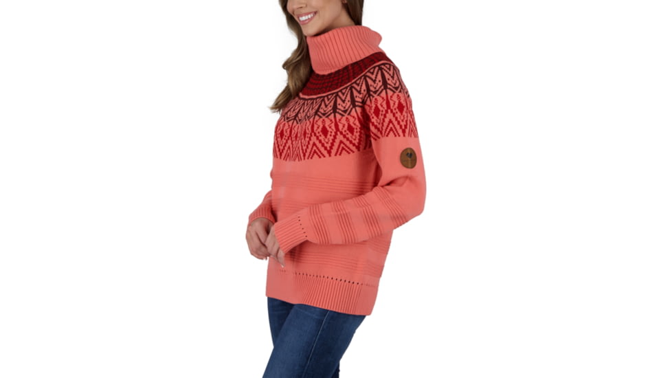 Obermeyer Lily Turtleneck Sweater - Womens, Just Peachy, Medium, 16051-21030-M