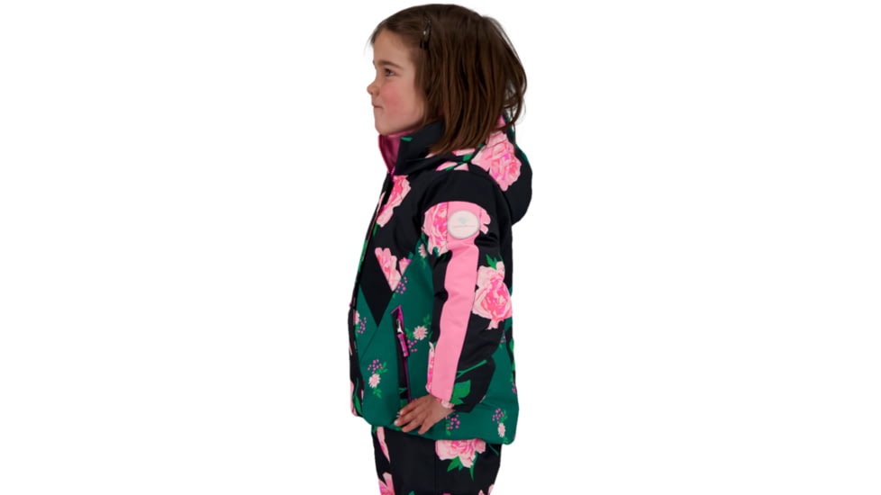 Obermeyer Lissa Jacket - Girls, Roses-R-Pink, 4, 51071-21151-4