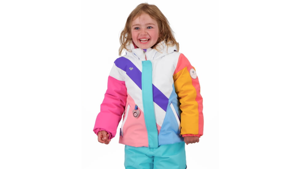 Obermeyer Lissa Jacket - Girls, White, 7, 51071-16010-7