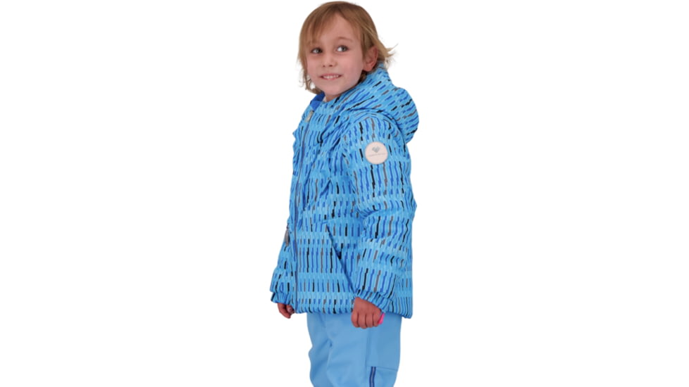 Obermeyer Livy Jacket - Girls, Graph-It Blu, 2, 51070-21132-2