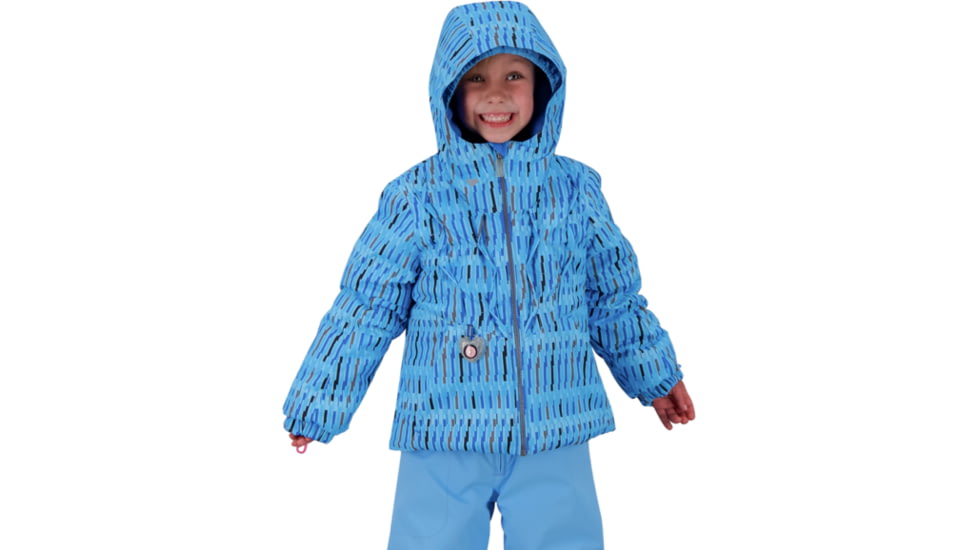Obermeyer Livy Jacket - Girls, Graph-It Blu, 2, 51070-21132-2