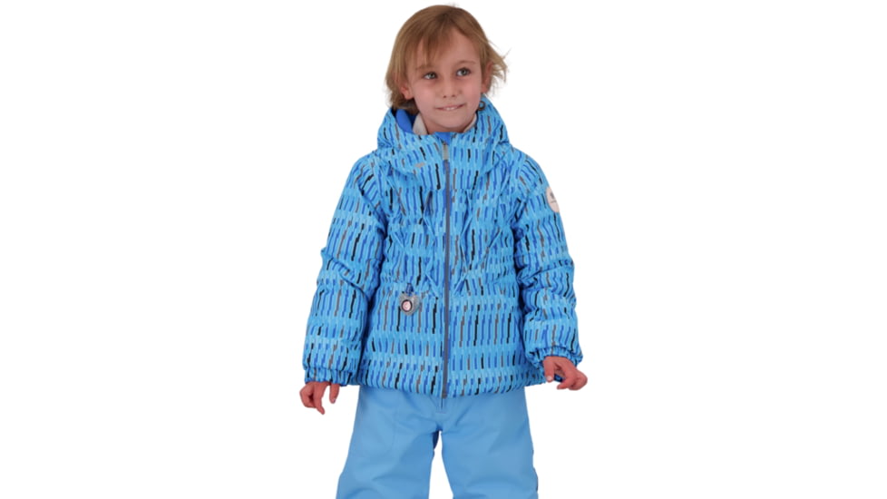 Obermeyer Livy Jacket - Girls, Graph-It Blu, 2, 51070-21132-2