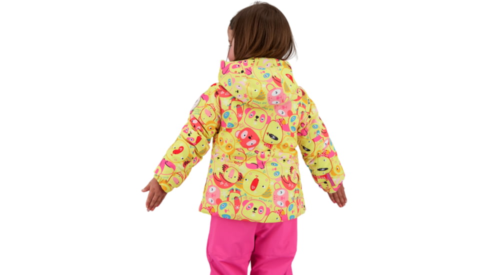Obermeyer Livy Jacket - Girls, Panda Pals, 4, 51070-21124-4
