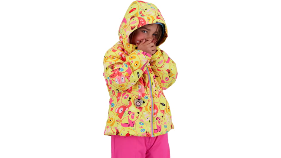 Obermeyer Livy Jacket - Girls, Panda Pals, 4, 51070-21124-4