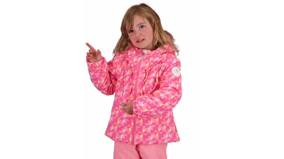 Obermeyer Livy Jacket - Girls, Pink-A-Lot, 2, 51070-21154-2
