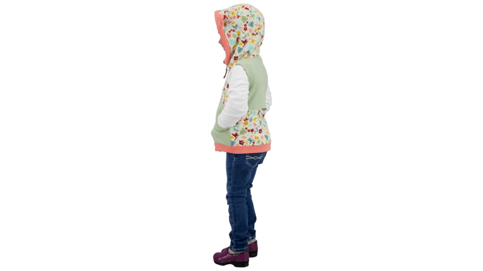 Obermeyer Logan Fleece Vest, Vintage Palm, Extra Small, 77029-21110-XS