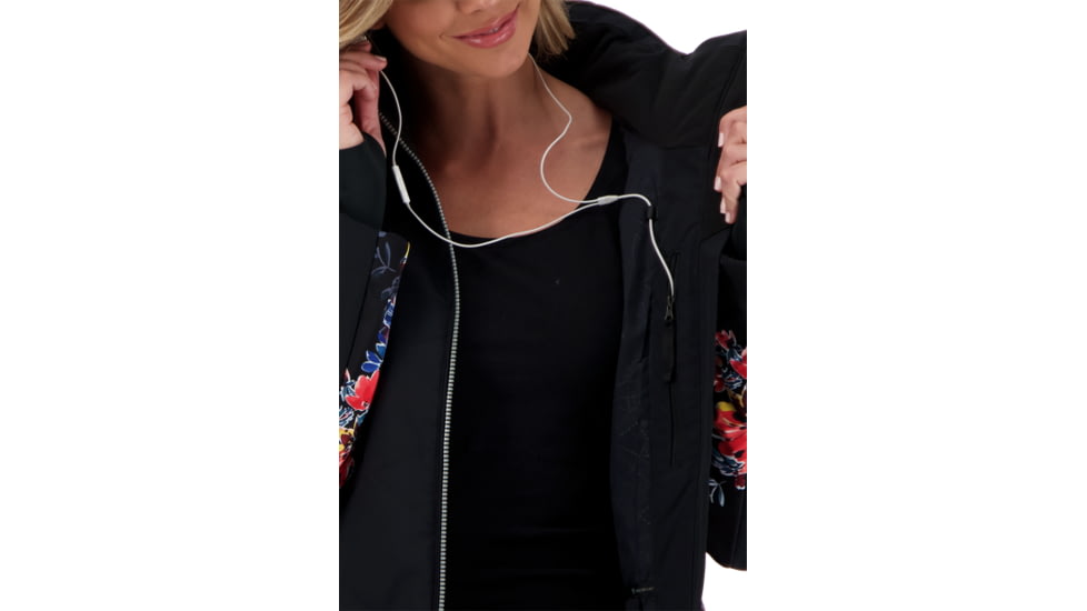 Obermeyer Lorena Jacket - Womens, Black, 12, 11157-16009-12