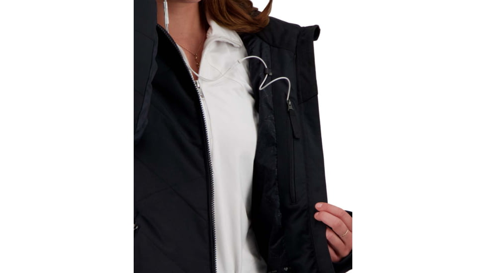 Obermeyer Lorena Jacket - Womens, Black, 14 Petite, 11157-16009-14P