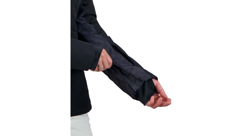 Obermeyer Lorena Jacket - Womens, Black, 14 Petite, 11157-16009-14P