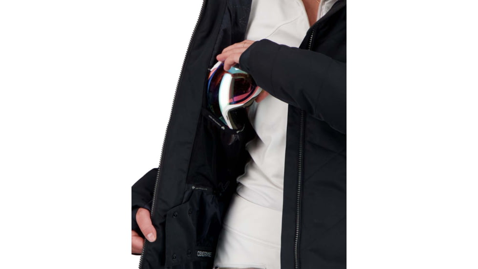 Obermeyer Lorena Jacket - Womens, Black, 14 Petite, 11157-16009-14P