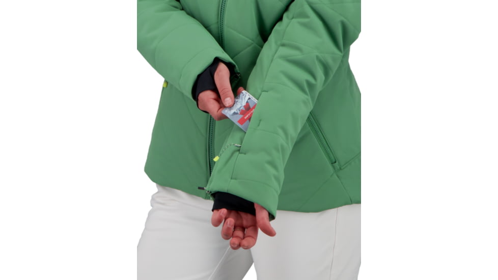 Obermeyer Lorena Jacket - Womens, Eucalyptus, 12, 11157-21186-12