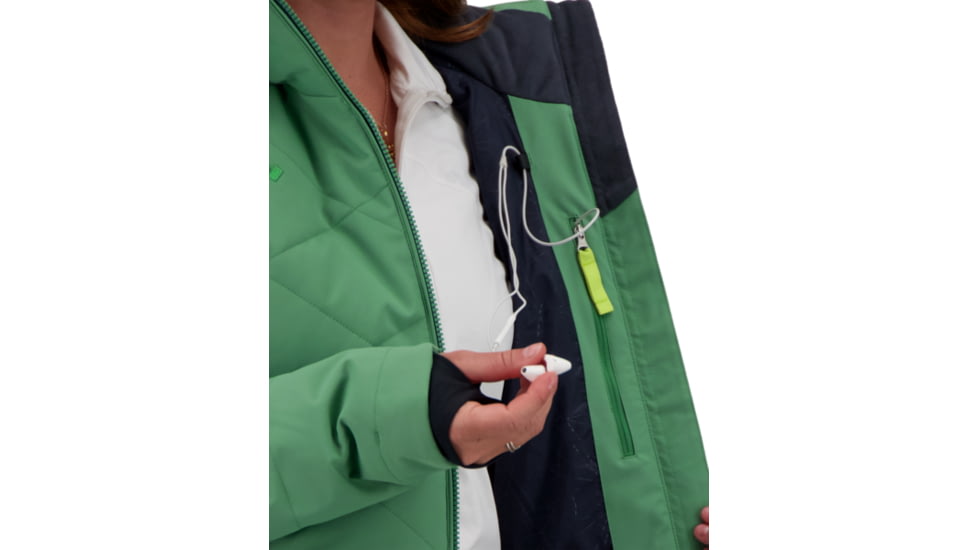 Obermeyer Lorena Jacket - Womens, Eucalyptus, 12, 11157-21186-12