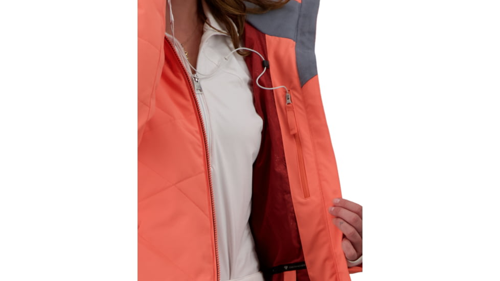 Obermeyer Lorena Jacket - Womens, Just Peachy, 16 Petite, 11157-21030-16P