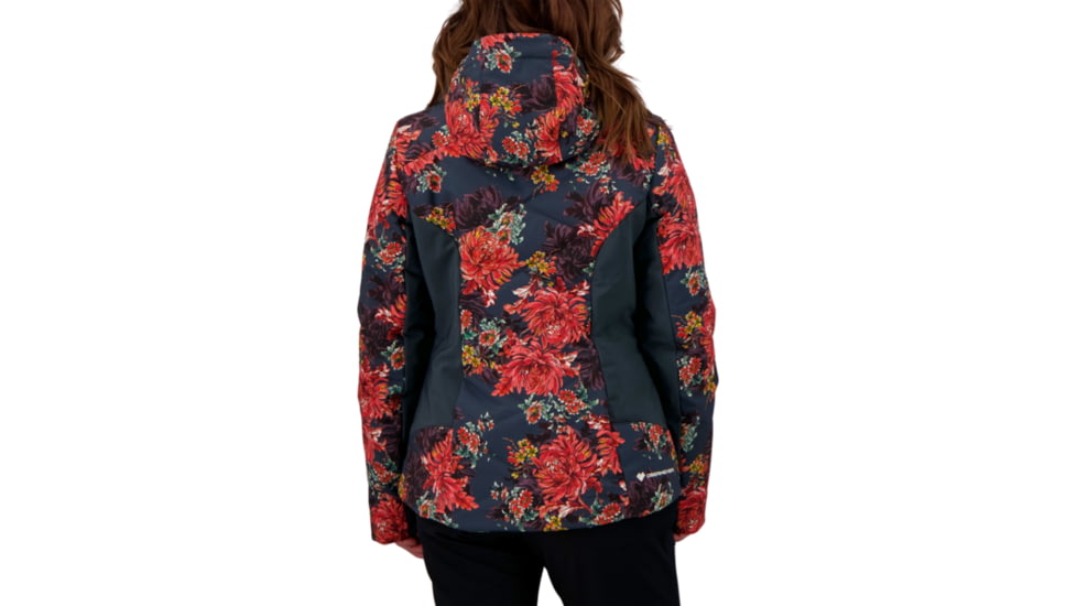 Obermeyer Lorena Jacket - Womens, Sunset Floral, 14 Petite, 11157-21130-14P