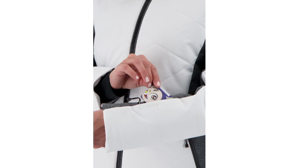 Obermeyer Lorena Jacket - Womens, White, 14P, 11157-16010-14P