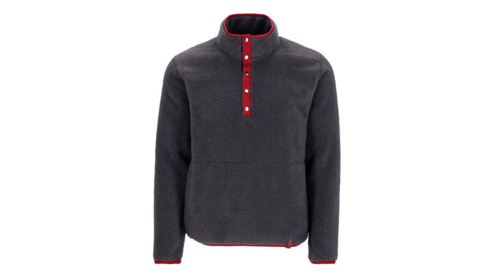 Obermeyer M Boulder Fleece - Mens, Basalt, Large, Regular, 27071-23004-L