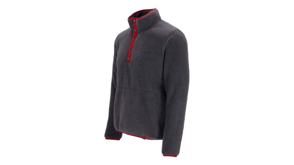 Obermeyer M Boulder Fleece - Mens, Basalt, Large, Regular, 27071-23004-L