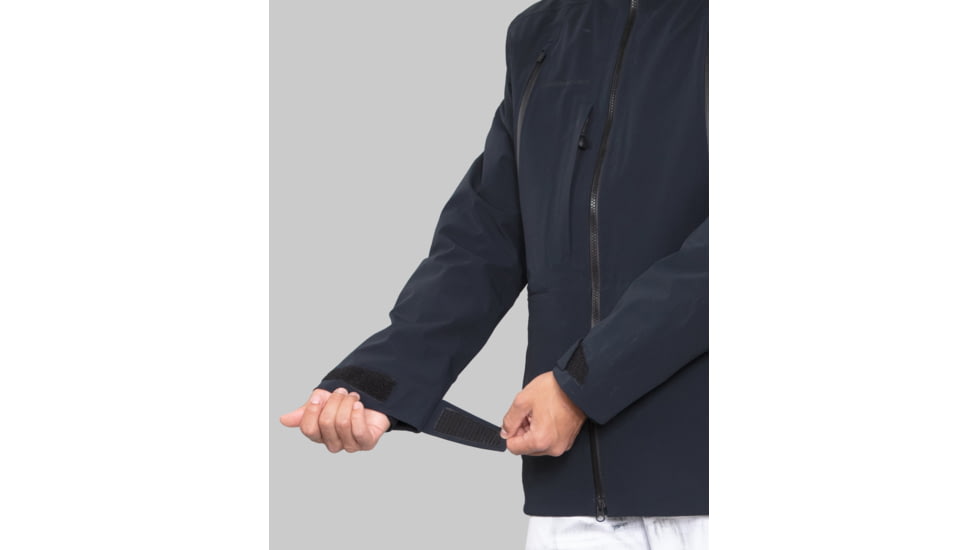 Obermeyer M Highlands Shell Jacket - Mens, Small, Black, 22046-16009-S