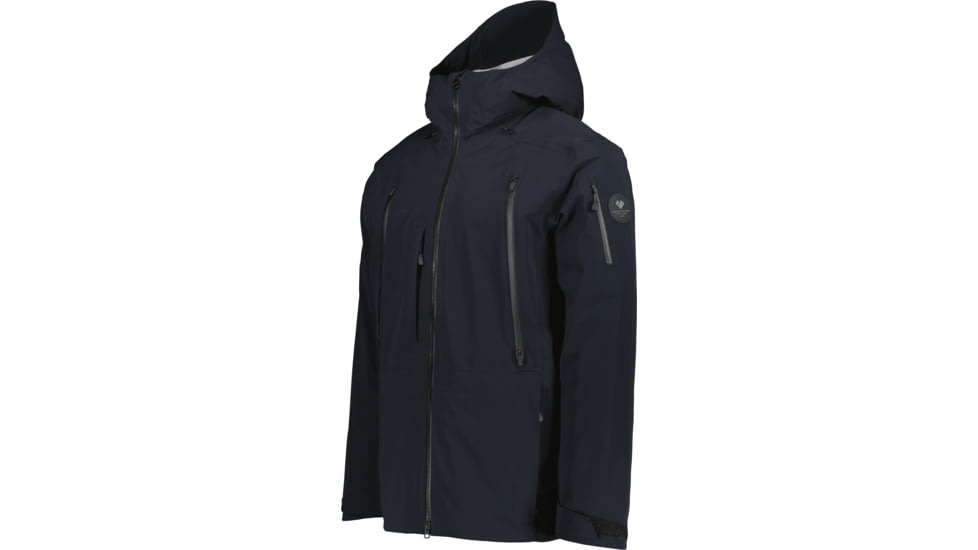 Obermeyer M Highlands Shell Jacket - Mens, Small, Black, 22046-16009-S
