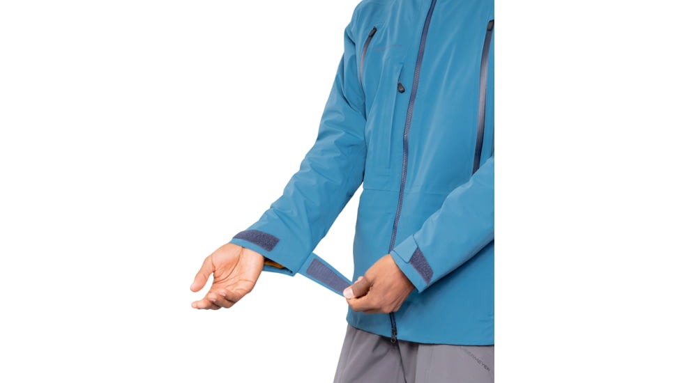 Obermeyer M Highlands Shell Jacket - Mens, Extra Large, Blue Agave, 22046-22163-XL