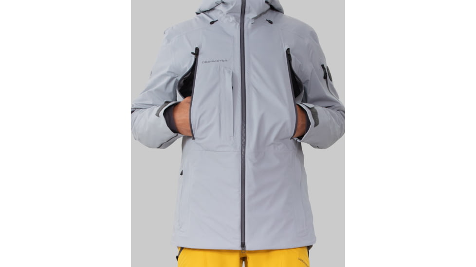 Obermeyer M Highlands Shell Jacket - Mens, Extra Large, Shale, 22046-22005-XL