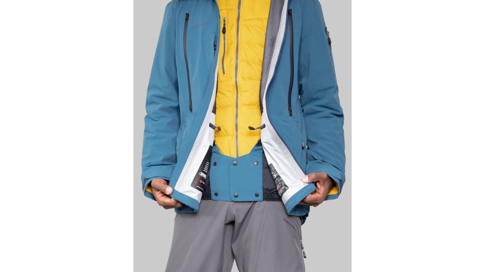 Obermeyer M Highlands Shell Jacket - Mens, 2XL, Blue Agave, 22046-22163-2XL