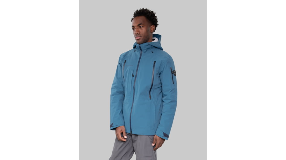 Obermeyer M Highlands Shell Jacket - Mens, 2XL, Blue Agave, 22046-22163-2XL