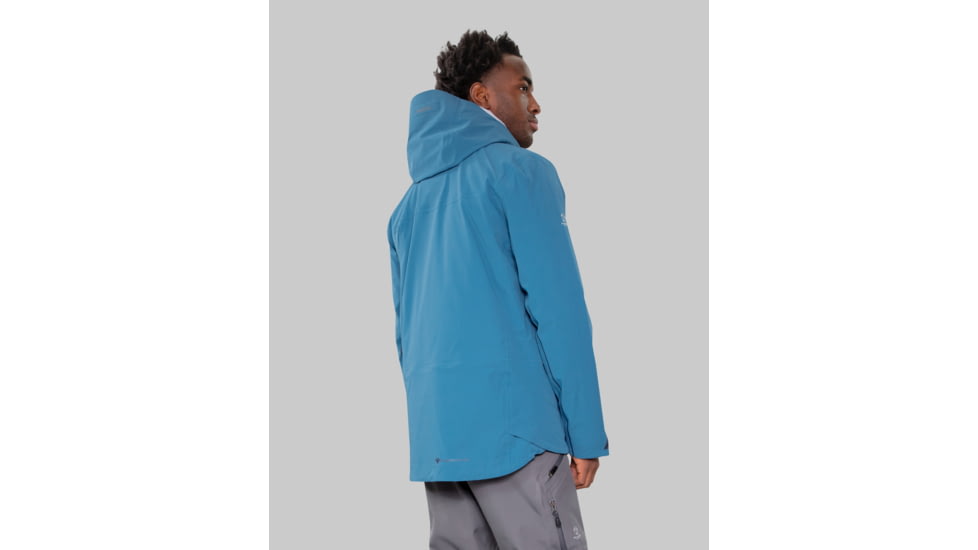 Obermeyer M Highlands Shell Jacket - Mens, 2XL, Blue Agave, 22046-22163-2XL