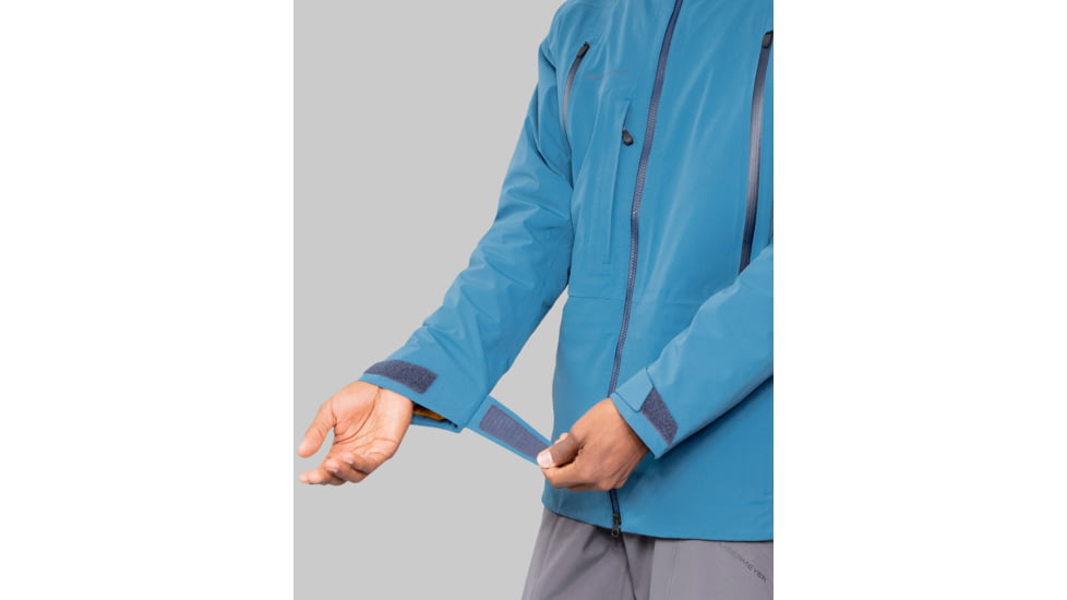 Obermeyer M Highlands Shell Jacket - Mens, 2XL, Blue Agave, 22046-22163-2XL