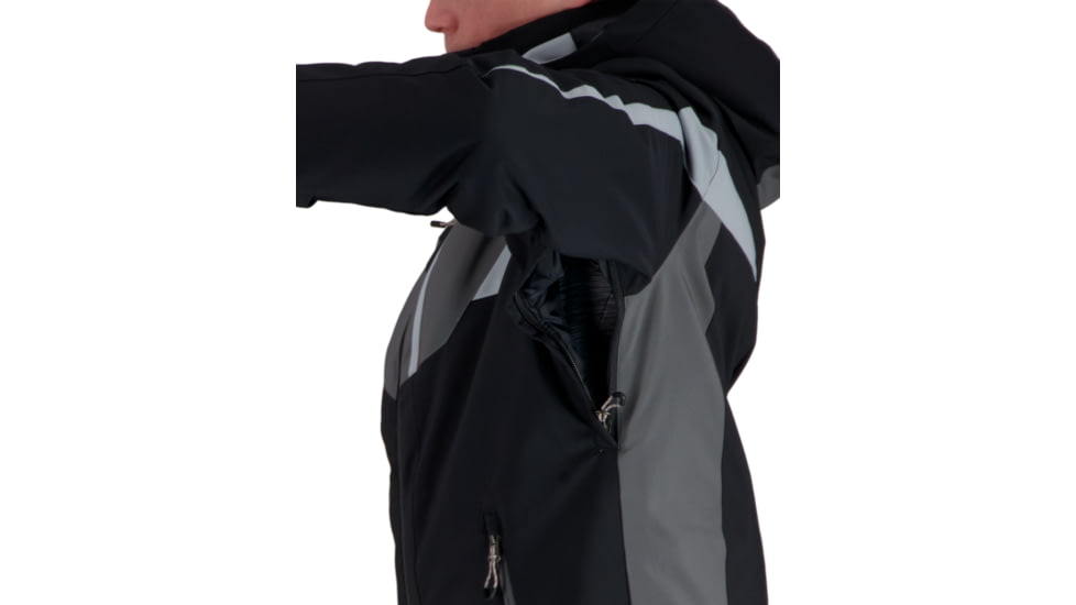 Obermeyer Mach 12 Jacket - Boys, Black, Large, 41076-16009-L