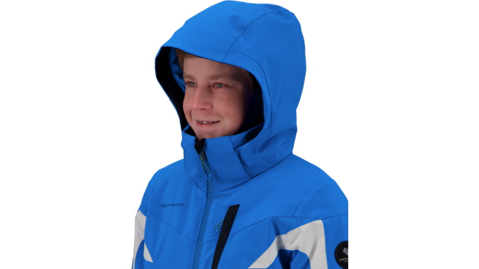 Obermeyer Mach 12 Jacket - Boys, Blue Vibes, Small, 41076-19065-S