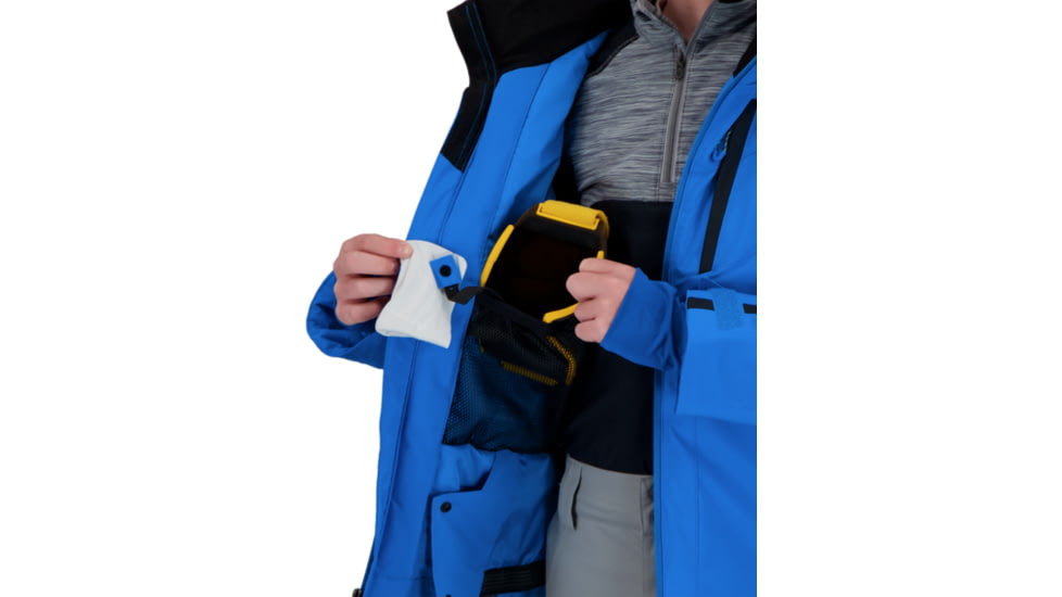 Obermeyer Mach 12 Jacket - Boys, Blue Vibes, Small, 41076-19065-S