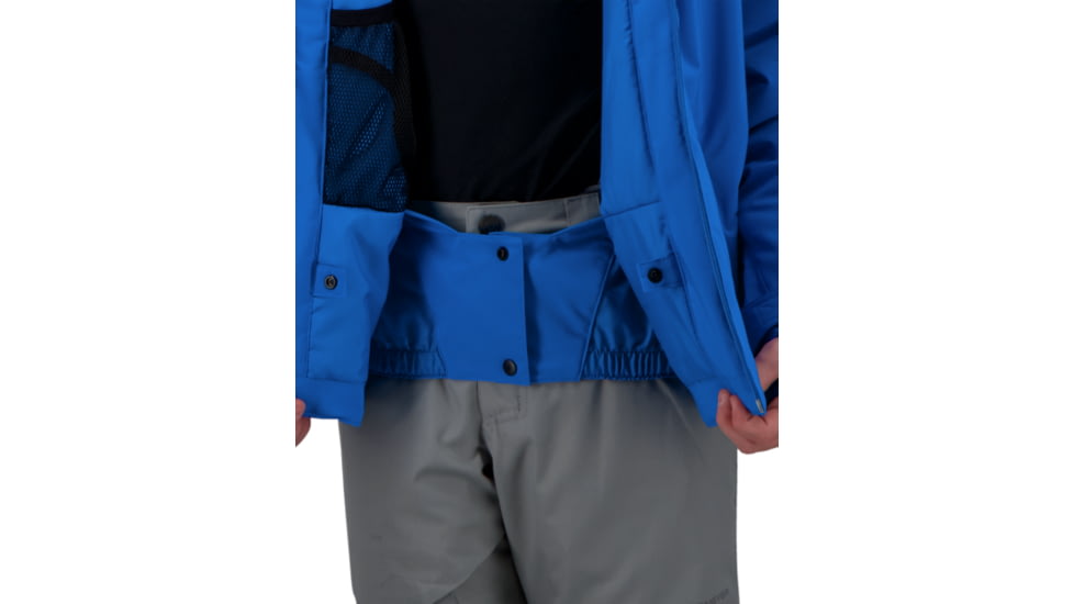 Obermeyer Mach 12 Jacket - Boys, Blue Vibes, Small, 41076-19065-S