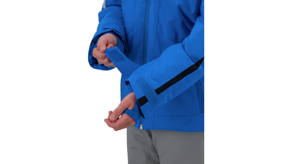 Obermeyer Mach 12 Jacket - Boys, Blue Vibes, Small, 41076-19065-S