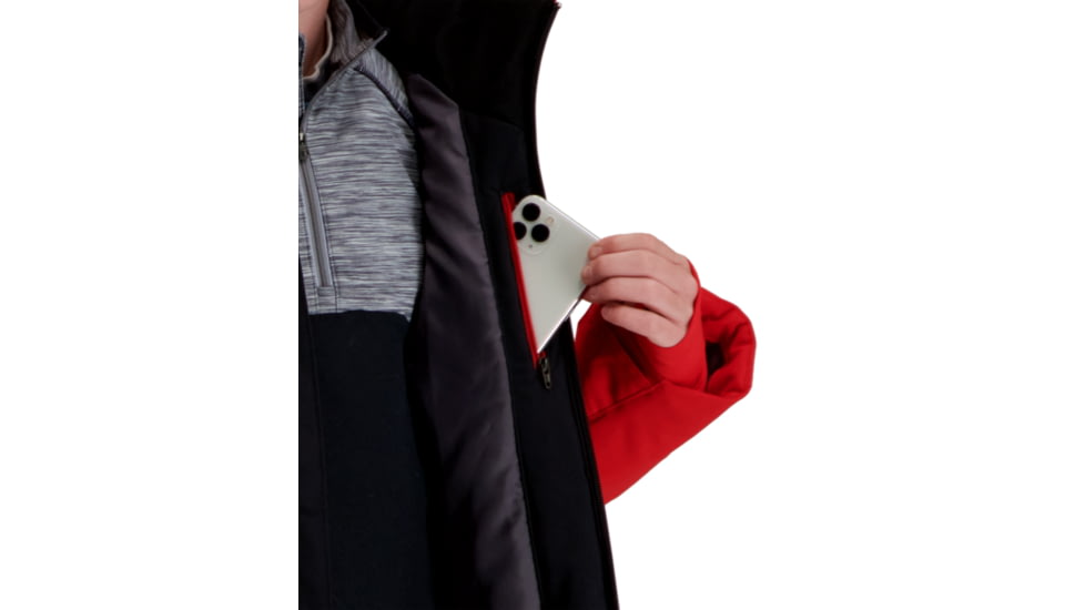 Obermeyer Mach 12 Jacket - Boys, Brakelight, Extra Large, 41076-19042-XL